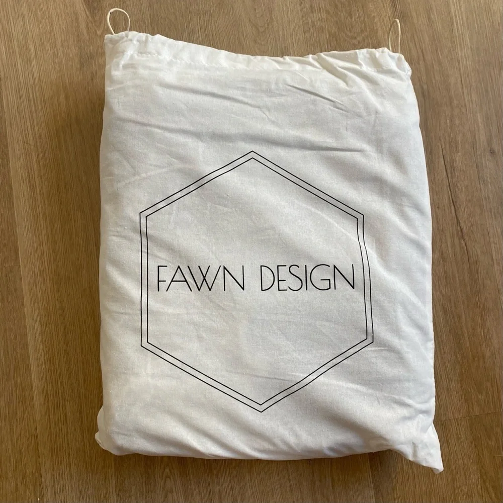 Fawn Design Grey Diaper Bag